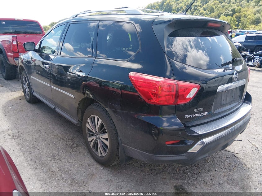 Vin: 5n1dr2mm5hc630506, lot: 46450666, nissan pathfinder sl 20173