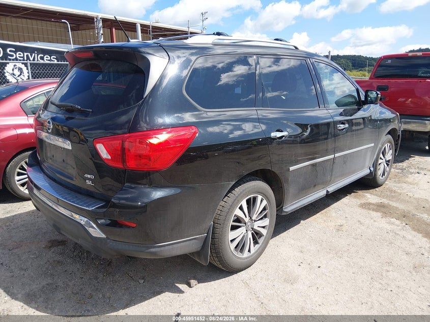 NISSAN PATHFINDER 2017 VIN 5N1DR2MM5HC630506