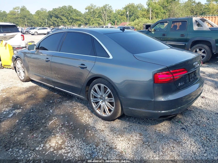 Vin: wau34afd2gn003431, lot: 46450685, audi a8 l 3.0t 20163