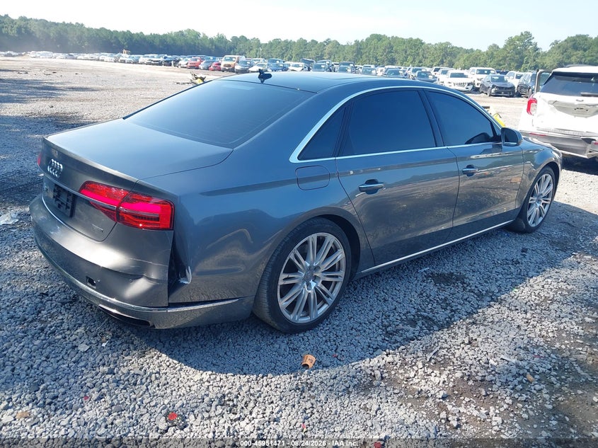 Vin: wau34afd2gn003431, lot: 46450685, audi a8 l 3.0t 20164