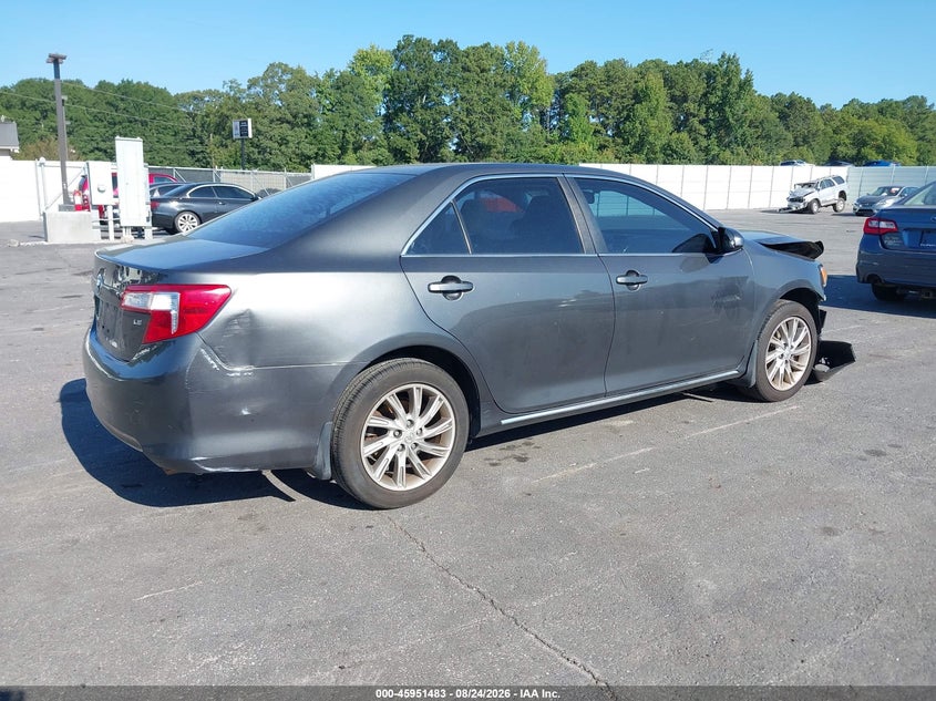 2013 TOYOTA CAMRY auction photo 4