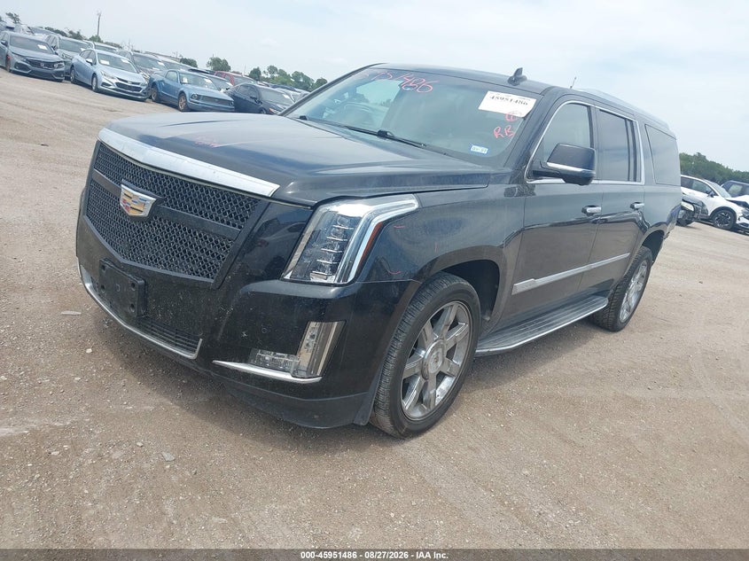 Vin: 1gys4jkj9gr313119, lot: 46450700, cadillac escalade esv premium collection 20162