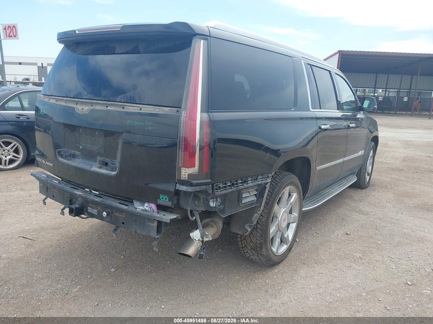 Vin: 1gys4jkj9gr313119, lot: 46450700, cadillac escalade esv premium collection 20164