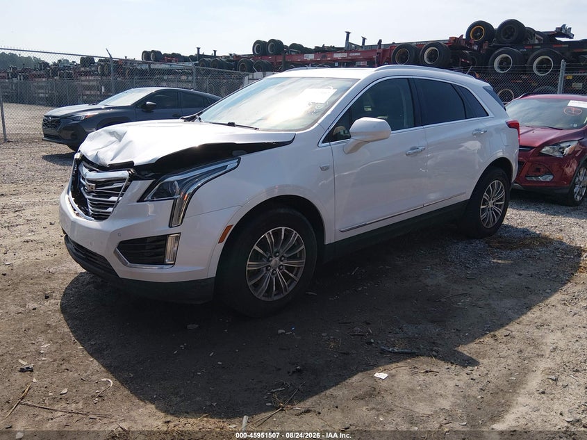 2017 Cadillac XT5, Удар спереду, IAAI, VIN 1GYKNBRS4HZ145800 — фото 2