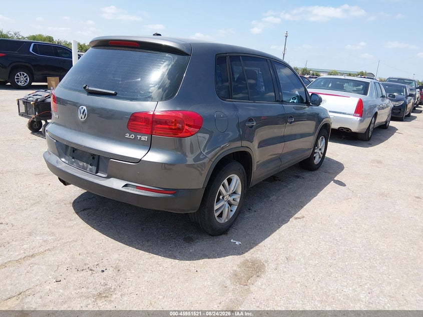 2013 VOLKSWAGEN TIGUAN auction photo 4