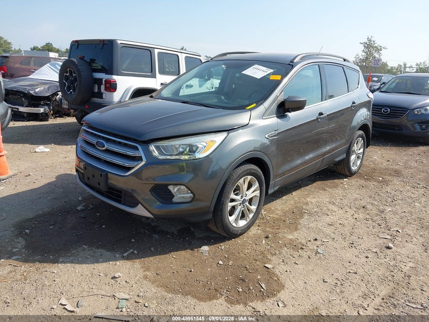 2017 Ford Escape, Удар сзади, IAAI, VIN 1FMCU0GD4HUE13758 — фото 2
