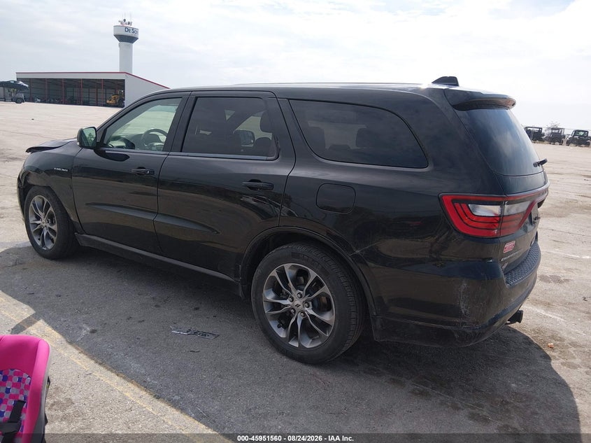 Vin: 1c4sdjct4lc114630, lot: 46450774, dodge durango r/t 20203