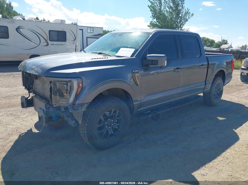 2023 Ford F-150, All Over, IAAI, VIN 1FTEW1E8XPFB22316 — photo 2