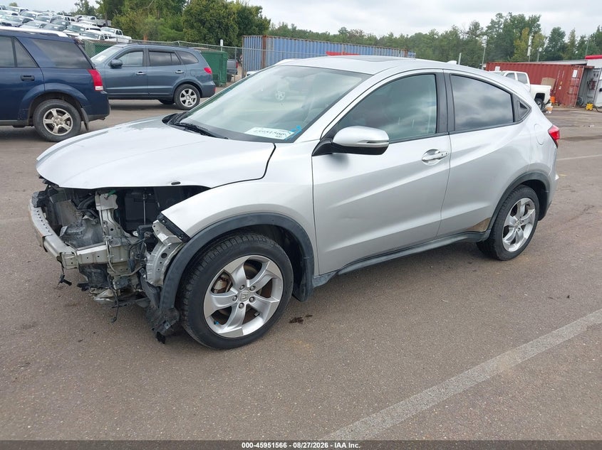 2016 Honda HR-V, Удар спереду, IAAI, VIN 3CZRU5H55GM704432 — фото 2