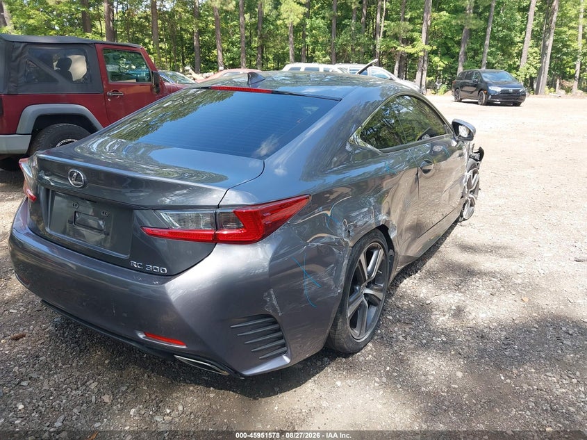 Vin: jthha5bc1j5008258, lot: 46450792, lexus rc 300 20184