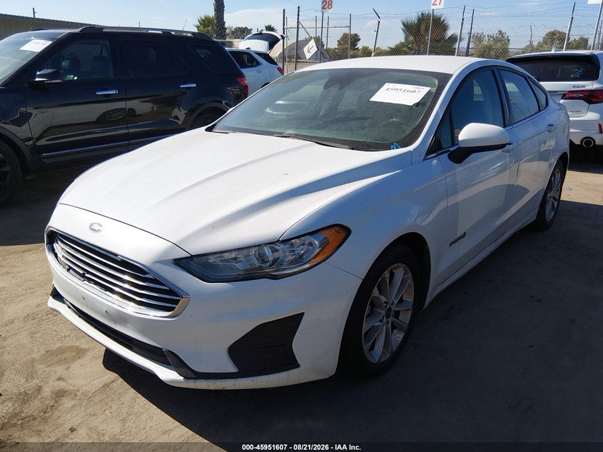 2019 FORD FUSION HYBRID auction photo 2