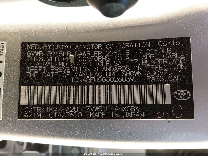 TOYOTA PRIUS - zdjęcie 9
