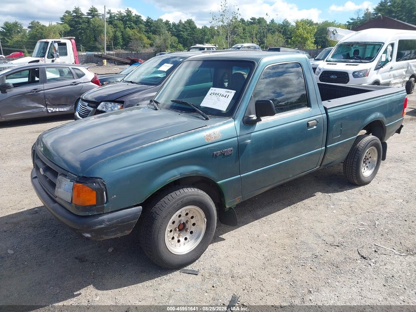 1997 Ford Ranger, Обычный износ, IAAI, VIN 1FTCR10A8VTA69493 — фото 2