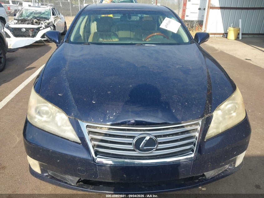 LEXUS ES 350 2011 VIN JTHBK1EG3B2461939