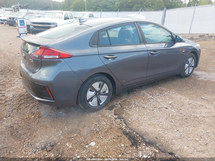 Vin: kmhc65lc0ju077150, lot: 46450898, hyundai ioniq hybrid blue 20184