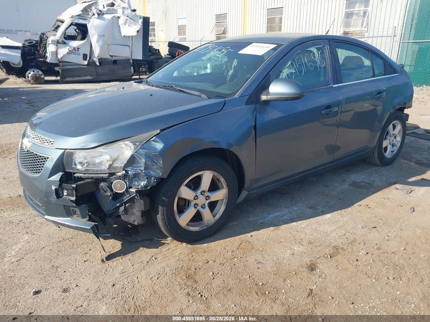 2012 Chevrolet Cruze, Лівий зад, IAAI, VIN 1G1PF5SC1C7323852 — фото 2
