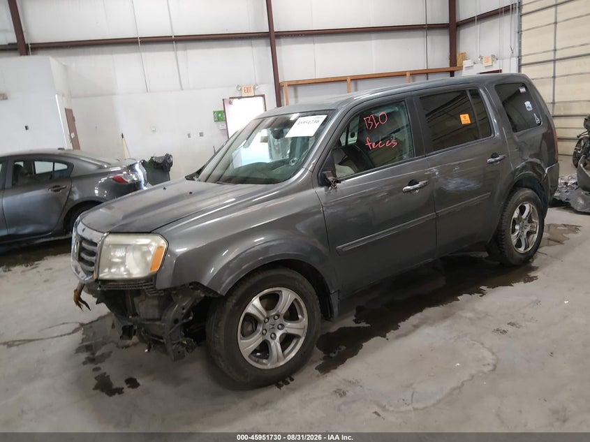 Vin: 5fnyf4h74cb013012, lot: 46450944, honda pilot ex-l 20122
