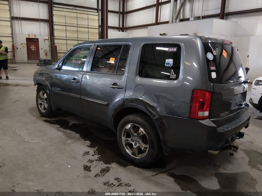 Vin: 5fnyf4h74cb013012, lot: 46450944, honda pilot ex-l 20123