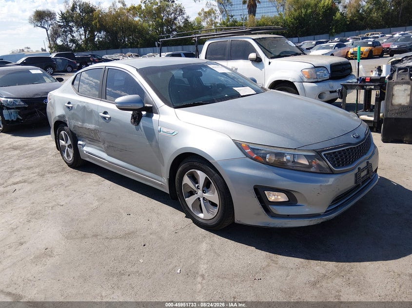 Vin: knagm4ad8e5076486, lot: 46450947, kia optima hybrid lx 2014 img_1