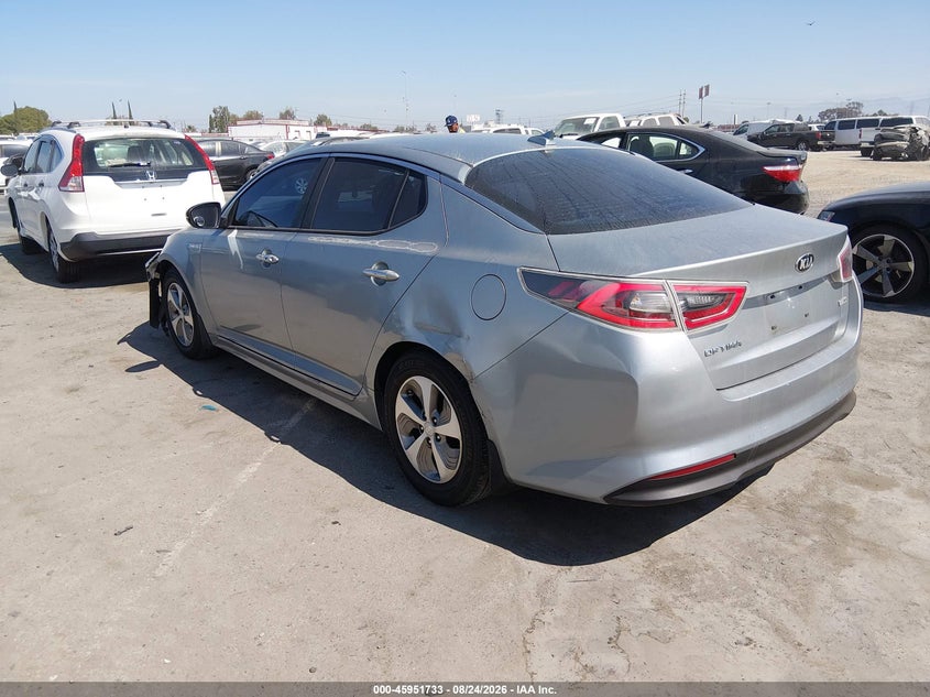 2014 KIA OPTIMA HYBRID auction photo 3