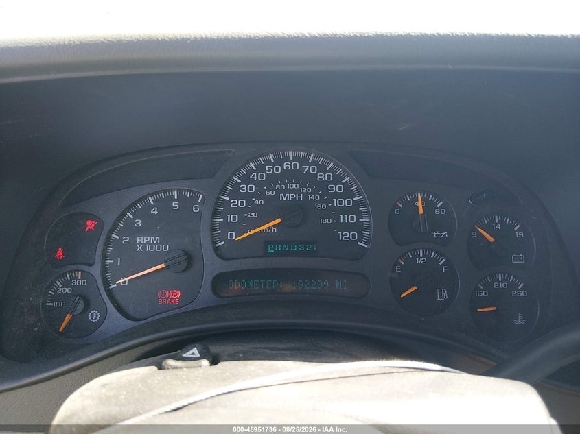 CHEVROLET SILVERADO 2500 2004 VIN 1GCGC23U74F143854