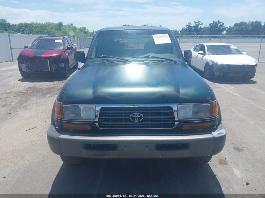 TOYOTA LAND CRUISER 1995 VIN JT3DJ81W5S0112333