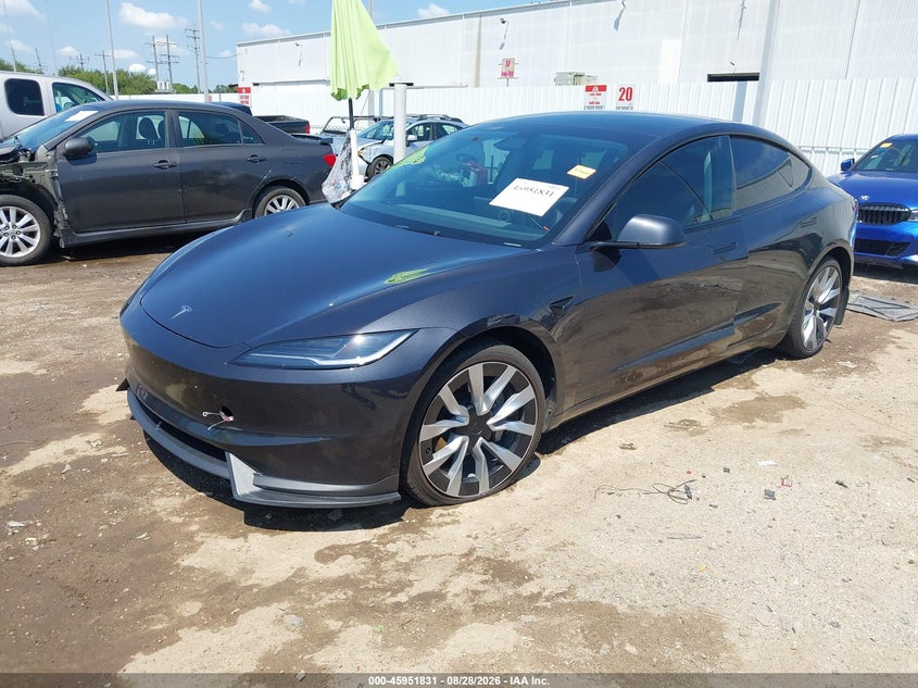 Vin: 5yj3e1eb3rf827911, lot: 46451045, tesla model 3 long range dual motor all-wheel drive 20242