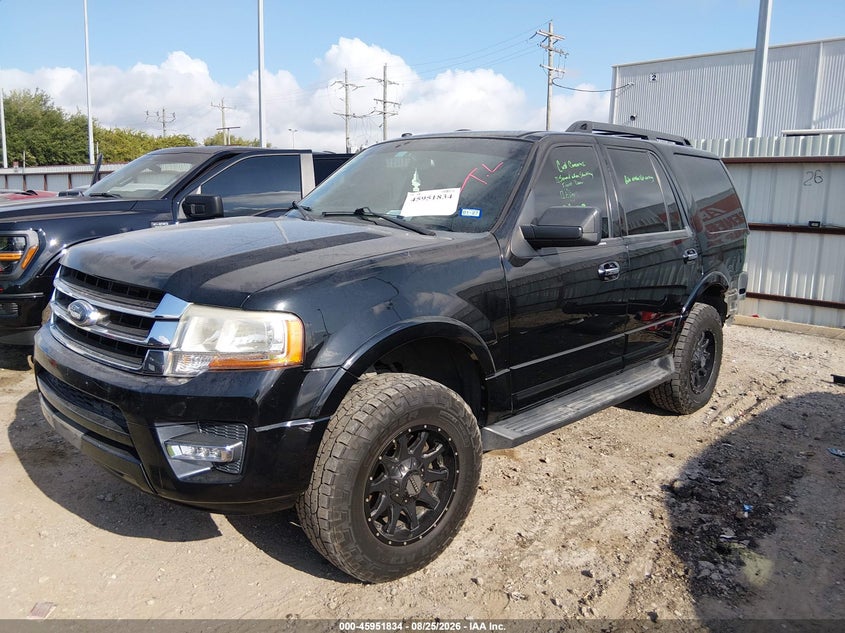 2017 Ford Expedition, Rear, IAAI, VIN 1FMJU1HT6HEA61392 — photo 2