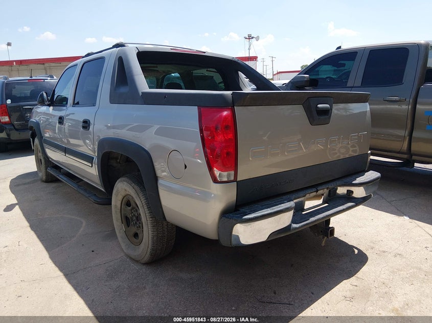 2004 CHEVROLET AVALANCHE 1500 — zdjęcie 3