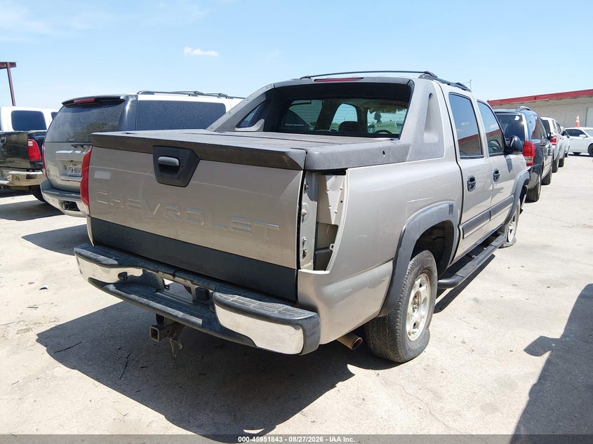 2004 CHEVROLET AVALANCHE 1500 — zdjęcie 4