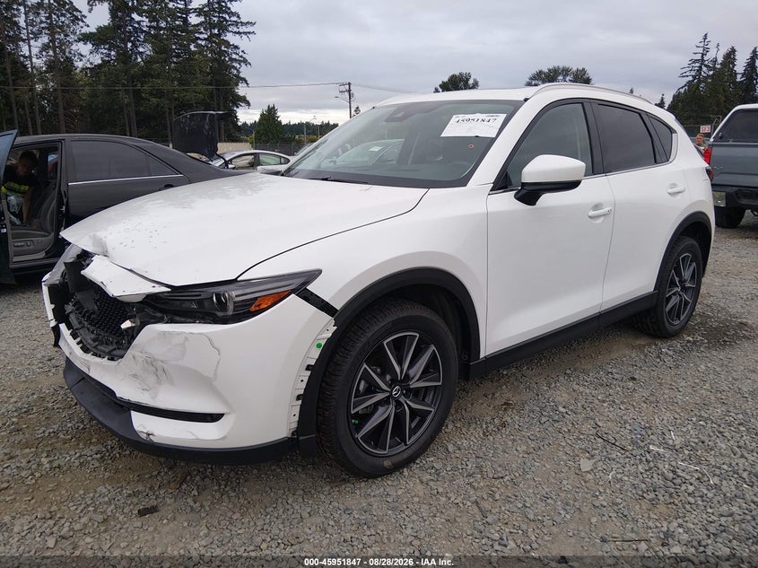 Vin: jm3kfbdm9j0340384, lot: 46451061, mazda cx-5 grand touring 20182