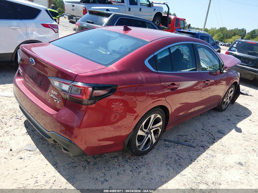 SUBARU LEGACY 2022 VIN 4S3BWGN68N3019656
