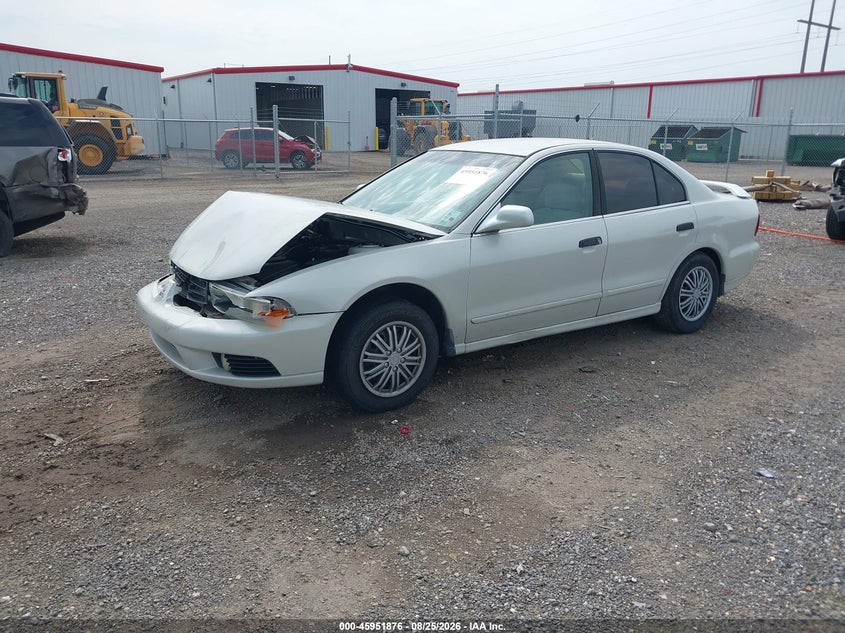 2003 Mitsubishi Galant, Front End, IAAI, VIN 4A3AA46GX3E211823 — photo 2