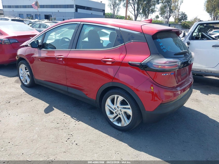 Vin: 1g1fw6s01n4101002, lot: 46451100, chevrolet bolt ev fwd 1lt 20223