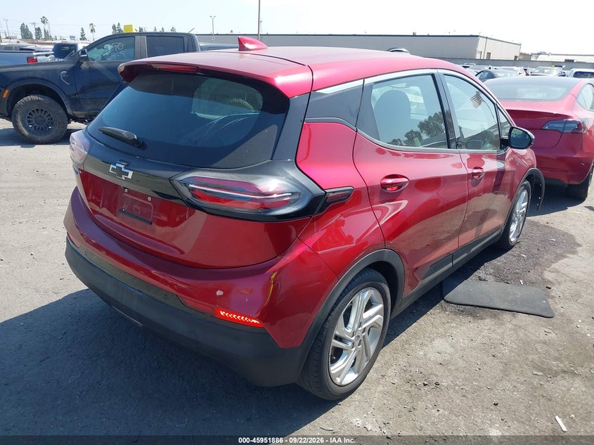 Vin: 1g1fw6s01n4101002, lot: 46451100, chevrolet bolt ev fwd 1lt 20224