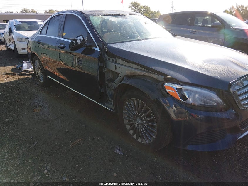 MERCEDES-BENZ C 300 2015 VIN 55SWF4KB4FU057597