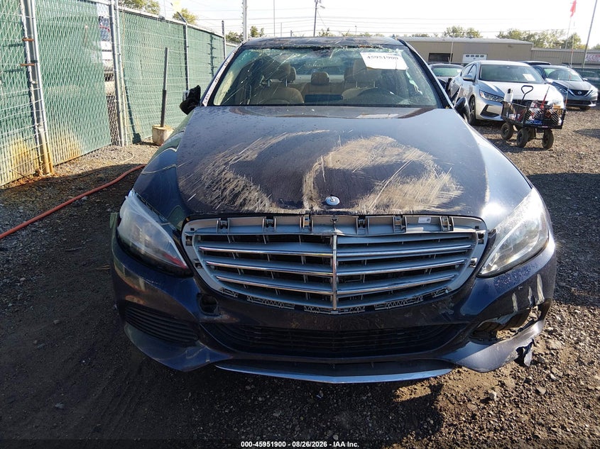 MERCEDES-BENZ C 300 2015 VIN 55SWF4KB4FU057597