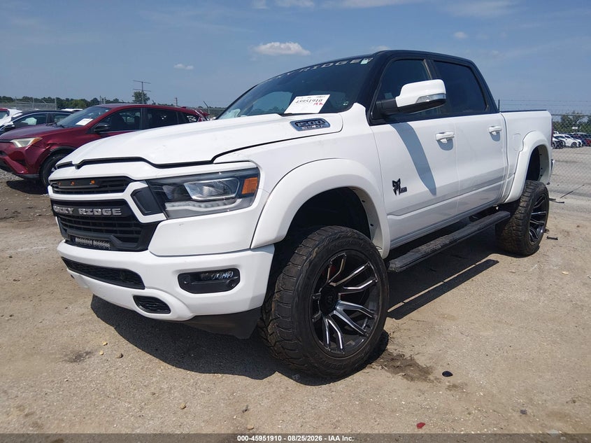 2020 RAM 1500, Right Front, IAAI, VIN 1C6SRFFT7LN389477 — photo 2