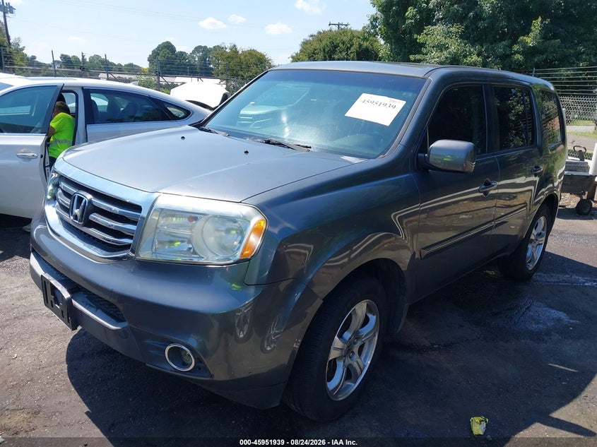 2012 HONDA PILOT auction photo 2