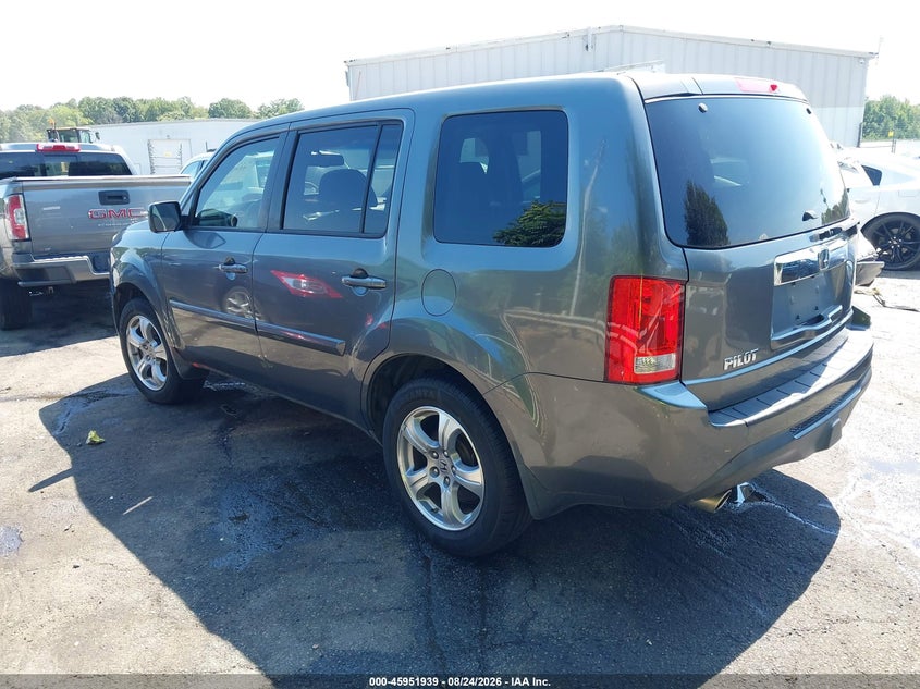 2012 HONDA PILOT auction photo 3