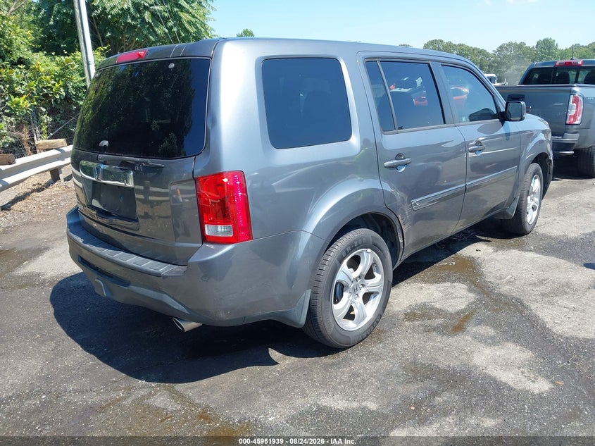 2012 HONDA PILOT auction photo 4