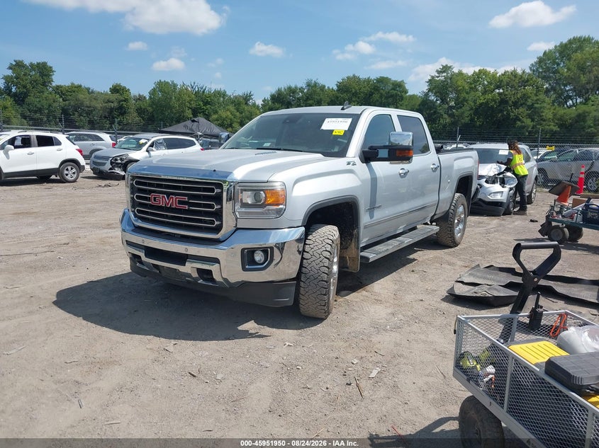 2016 GMC Sierra, Правый бок, IAAI, VIN 1GT12TE85GF209353 — фото 2