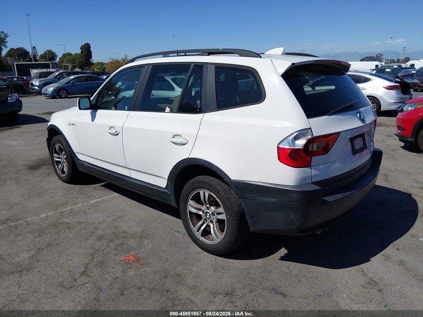 2005 BMW X3 auction photo 3