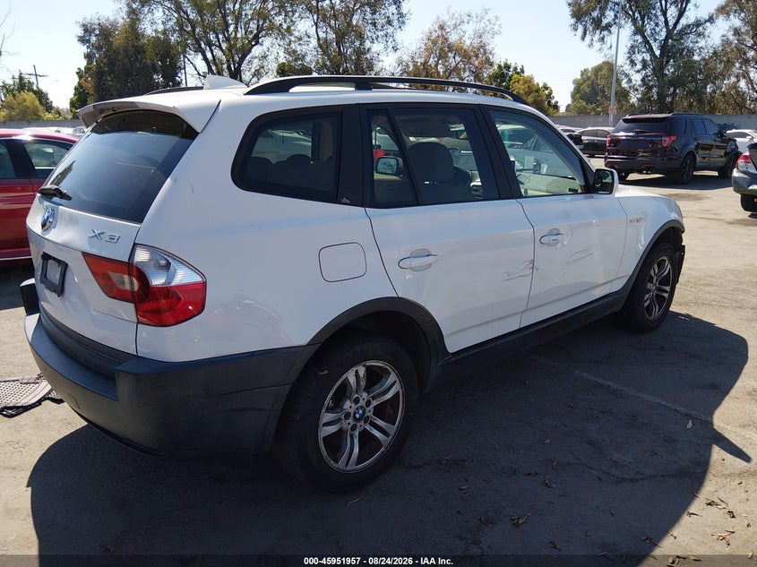 2005 BMW X3 auction photo 4