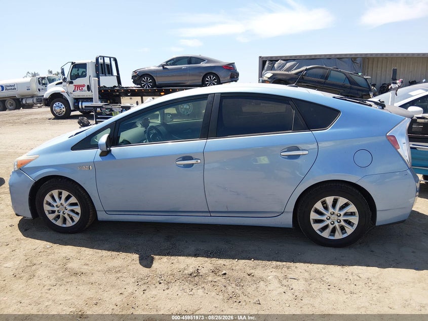 TOYOTA PRIUS PLUG-IN 2012 VIN JTDKN3DP9C3028434