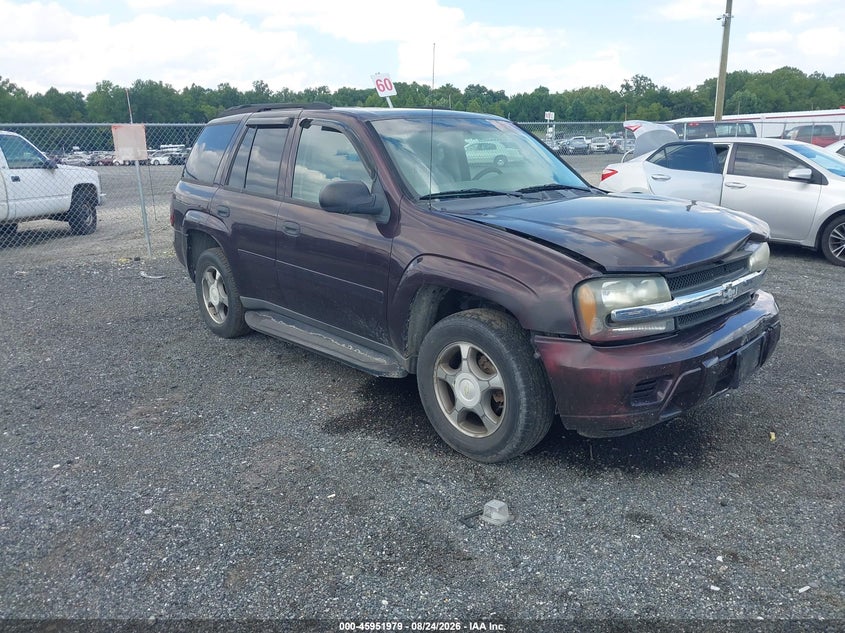 CHEVROLET TRAILBLAZER 2008 VIN 1GNDT13S082253564