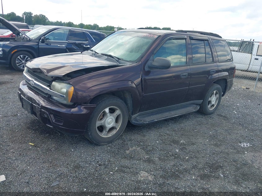 CHEVROLET TRAILBLAZER 2008 VIN 1GNDT13S082253564