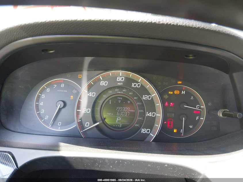 2014 HONDA ACCORD auction photo 7