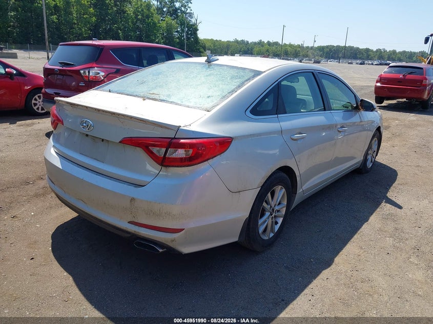 2017 HYUNDAI SONATA auction photo 4