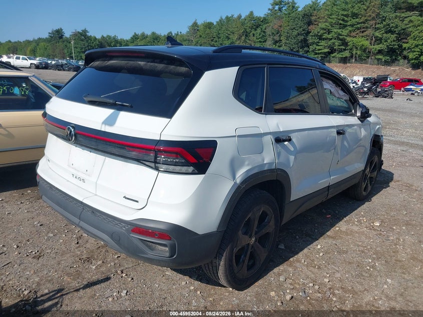 VOLKSWAGEN TAOS 2025 VIN 3VV2C7B28SM066577
